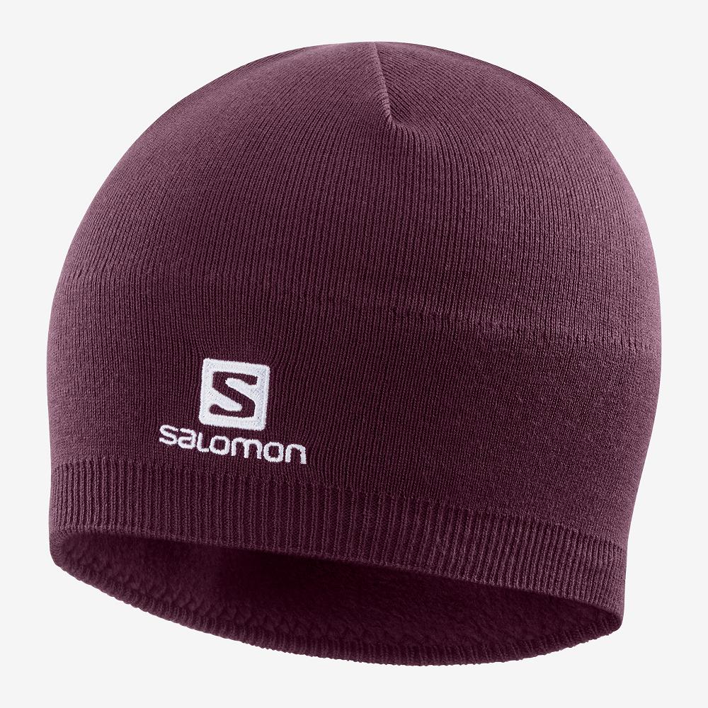 Salomon Singapore Mens Hats - RS WARM Purple | 85129-UHTR